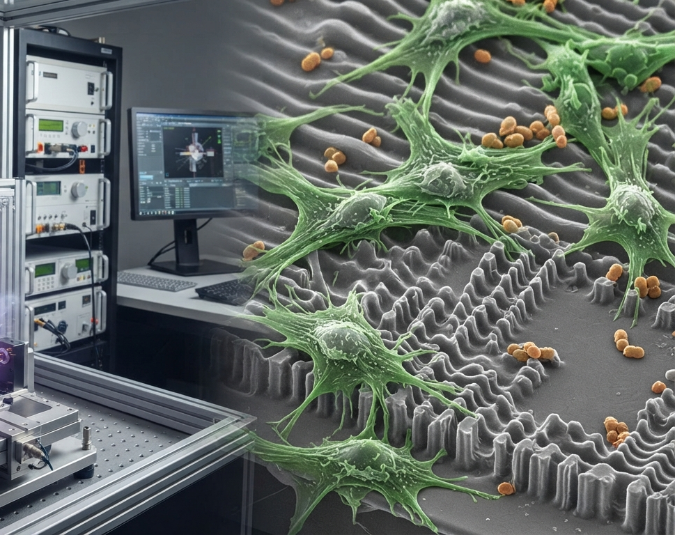 Lasers vs. Bacteria: Micro- and Nanostructured Surfaces for Biomedical Applications